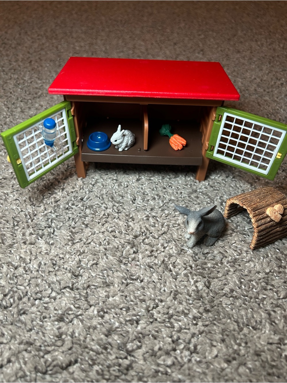 Bunny House Play Set - 8 pc